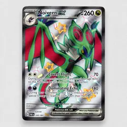 Noivern ex - 220/091 SV: Paldean Fates Holo Shiny Ultra Rare Pokemon TCG NM - Image 1