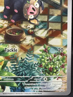 Lechonk 209/197 Scarlet & Violet Obsidian Flames Illustration Rare - Image 5