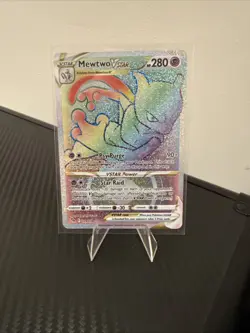 Mewtwo VSTAR (Secret) 079/078 Pokemon GO Holo NM - Image 1