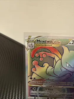 Mewtwo VSTAR (Secret) 079/078 Pokemon GO Holo NM - Image 2