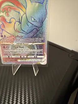 Mewtwo VSTAR (Secret) 079/078 Pokemon GO Holo NM - Image 4