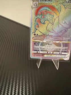 Mewtwo VSTAR (Secret) 079/078 Pokemon GO Holo NM - Image 5