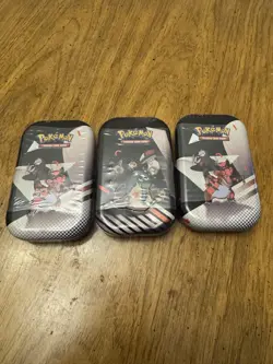 Pokemon Black Bolt & White Flare Unova Mini Tins - New/Sealed (3 Tins) - Image 1