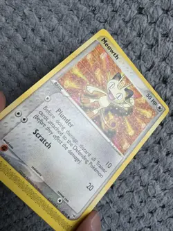Pokemon Team Magma vs Team Aqua 42/95 Meowth Common Near Mint - Image 2