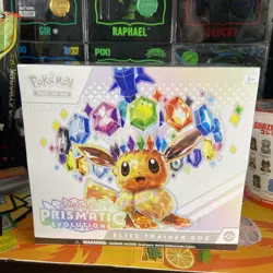 Pokemon Prismatic Evolutions ETB Eevee 2025 English Factory SEALED - Image 1