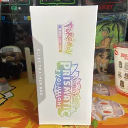 Pokemon Prismatic Evolutions ETB Eevee 2025 English Factory SEALED - Image 5