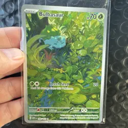 The Pokemon Company Bulbasaur 166/165 Sv 151 Illustration Rare Holo Eng 2023 - Image 1