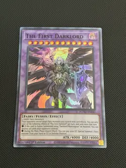 Yugioh! The First Darklord ROTD-EN040 Rise Of Duelist 1st Edition Super Rare NM - Image 1