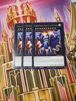 3X Superdimensional Robot Galaxy Destroyer - CRBR-EN043 Rare 1st Ed NM Yugioh - Image 1