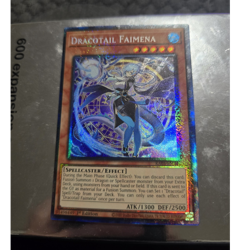 Konami Yu-Gi-Oh! Dracotail Faimena RA05-EN035 1st Ed Holo Effect Spellcaster Wa… - Image 1