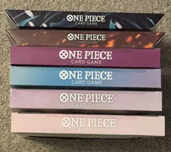 One Piece Illustration Box Set 1 , 2 , 3 , 4 , 5 , & 6 Factory Sealed Brand New - Image 3