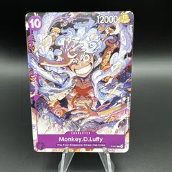Monkey.D.Luffy P-041 - Starter Deck 18: PURPLE Monkey.D.Luffy Promo Near-Mint - Image 1