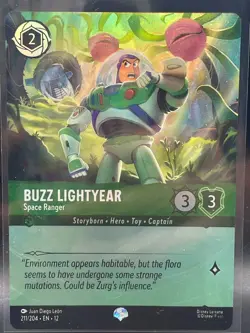 Disney Lorcana - Wilds Unknown - Buzz Lightyear - Space Ranger 211/204 Epic - Image 1