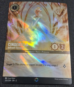 Disney Lorcana RoTF Floodborn Enchanted Cinderella Ballroom Sensation EN NM Rare - Image 4