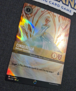 Disney Lorcana RoTF Floodborn Enchanted Cinderella Ballroom Sensation EN NM Rare - Image 5