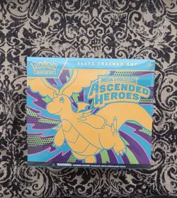 Pokemon TCG Ascended Heroes Factory Sealed Elite Trainer Box Cards Packs Etb New - Image 1