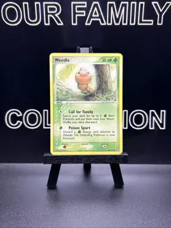 Weedle - 86/112 - Common NM, English Pokemon EX FireRed & LeafGreen - Image 1