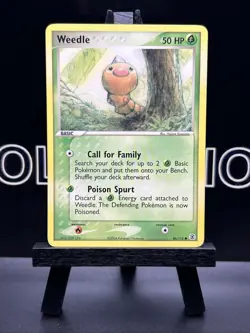 Weedle - 86/112 - Common NM, English Pokemon EX FireRed & LeafGreen - Image 2