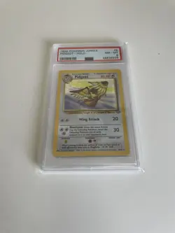 Pokemon Card Jungle Set Holo Rare Pidgeot 8/64 PSA 8 Graded WOTC TCG 1999 - Image 1