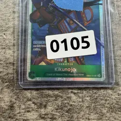 One Piece Card Game🏴‍☠COLOR: GREEN EB04-012 KIKUNOJO SR FOIL NM ENGLISH - Image 3