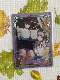 ❤OSAKABEHIME & AQUA Goddess Story Anime Waifu Card MEISE 2 - MEI SE 2 - SR-014 - Image 1