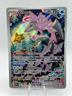 Pokemon TCG Veluza Card 192/182 Paradox Rift Illustration Rare NM Condition - Image 1