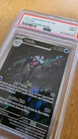 PSA 9 Palafin 225/091 Graded Pokemon Card - Image 1