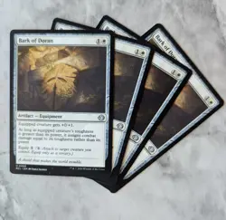 Bark of Doran (PLAYSET X4) | MTG ECL Lorwyn | White Artifact Equipment Toughness - Image 1
