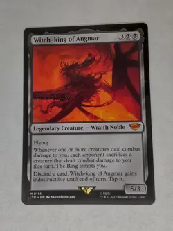 MTG Witch-king of Angmar - LTR / 0114 - - Image 1