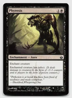 Phyresis 49 Common Mirrodin Besieged Magic: The Gathering Near Mint - Image 1