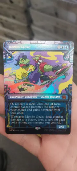 Mondo Gecko (Showcase) Teenage Mutant Ninja Turtles Foil - Image 1