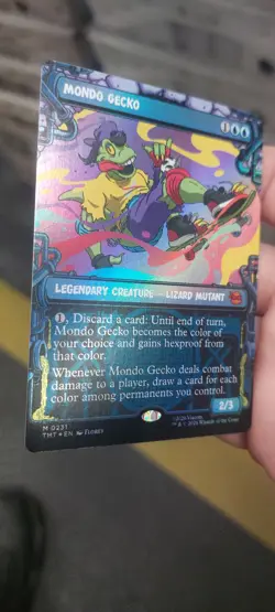 Mondo Gecko (Showcase) Teenage Mutant Ninja Turtles Foil - Image 3