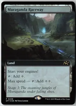 Muraganda Raceway (Extended Art) (426) - Foil - Aetherdrift (DFT) - NM - Image 1