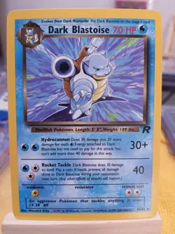 Dark Blastoise 20/82 Rare..ROCKET...Pokemon Card~Near Mint - Image 1