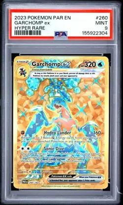Garchomp ex 260/182 - 2023 Pokemon SV Paradox Rift - PSA 9 - Image 1