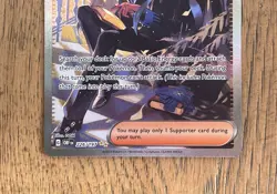 Geeta 226/197 Obsidian Flames – NM Full Art Trainer Holo Pokemon S&V 3 - Image 3