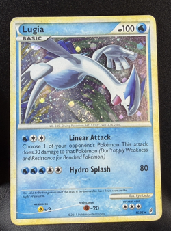 Lugia 15/95 Call of Legends Holo Rare Double SwirlU Pokemon Card 2011 HP - Image 1