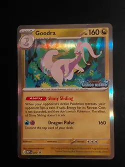 Pokemon Chaos Rising/Mega Evolution Promo Goodra 077 - Image 1