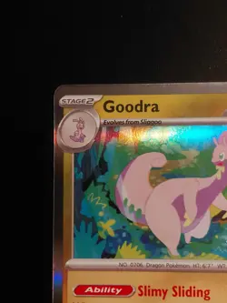 Pokemon Chaos Rising/Mega Evolution Promo Goodra 077 - Image 3