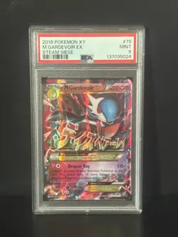 Pokemon M Gardevoir Ex 79/114 Siege XY Mega Siege 79 MINT PSA 9 - Image 1