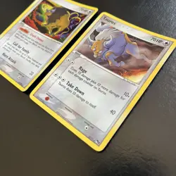 Tauros Duo | 12/100 & 5/17 | Vintage Holo Rares | Pokemon TCG LP - Image 5