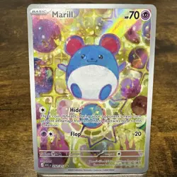 Marill 232/217 ME: Ascended Heroes Illustration Rare Holo NM Pokemon TCG - Image 1