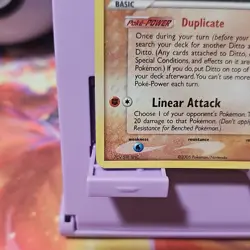 Pokemon TCG Ditto (Geodude) EX Delta Species STAMPED Reverse Holo 62/113 Dmg - Image 5