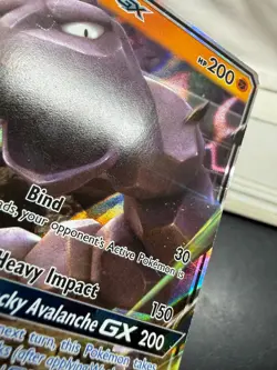 The Pokemon Company Onix GX 36/68 Hidden Fates Holo Ultra Rare 200 HP PLAYED - Image 5
