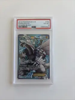 PSA 6 2013 Pokemon Black White Plasma Blast Full Art Palkia EX Holo Foil 100/101 - Image 1