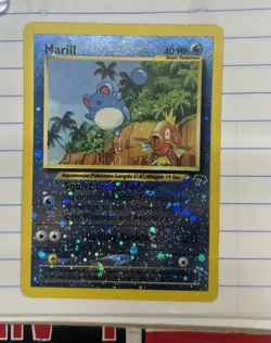 Pokemon Marill 11/18 Southern Islands Reverse Holo - Image 1