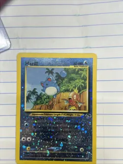 Pokemon Marill 11/18 Southern Islands Reverse Holo - Image 2