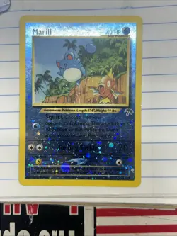 Pokemon Marill 11/18 Southern Islands Reverse Holo - Image 3