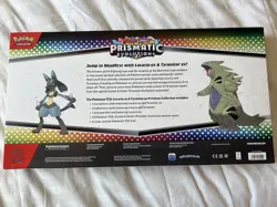 Pokemon Prizmatic Evolutions Lucario EX & Tyranitar EX Premium Collection Bundle - Image 2