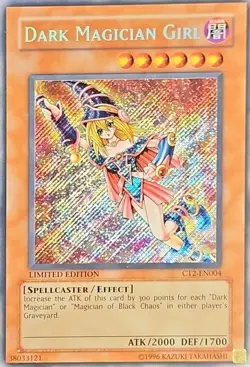 Yugioh Card | Dark Magician Girl CT2-EN004 2005 Collectors Tin | NM - Image 1